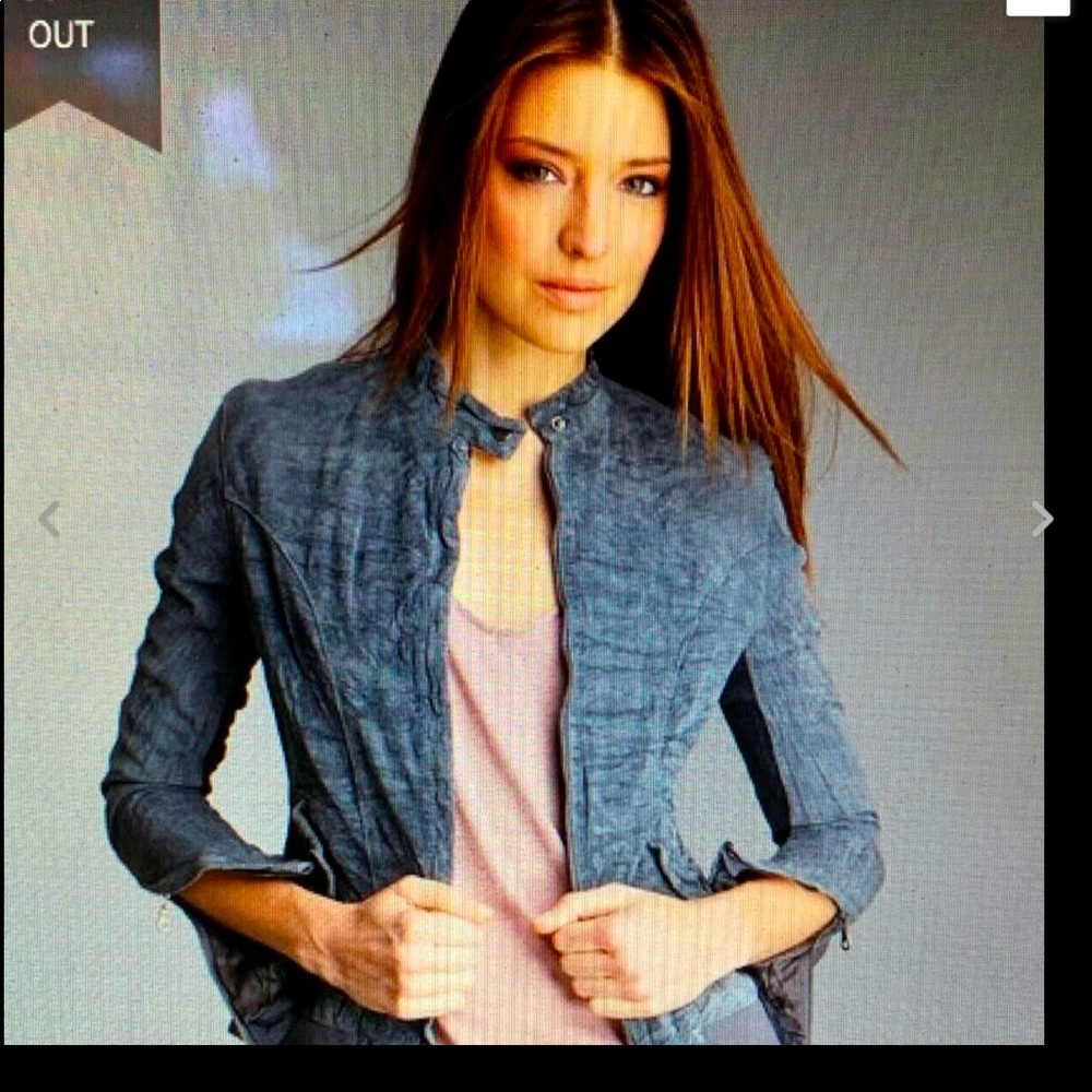 Suede Biker Jacket